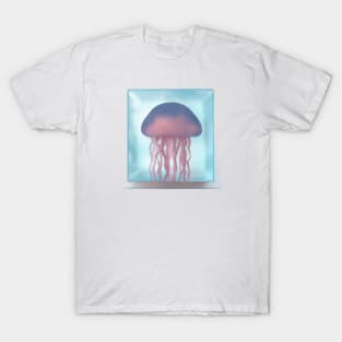 Cute Jellyfish Drawing T-Shirt